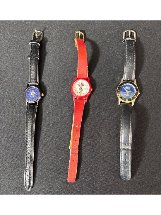 Minnie Mouse, Tommy Hilfiger, Riviera Accessories - Minnie Mouse, Tommy Hilfiger, Riviera Vintage Collectible Watches Set Of 3 READ